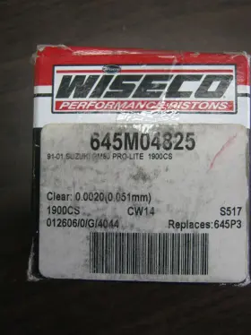 645mo44825 Wiseco 645mo4825 1991-2001 Suzuki Rm80 Motocross Piston Kit 645p3 48.25mm