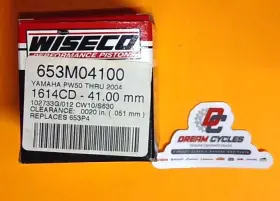 653m04100 Wiseco New Yamaha Pw-50 83-17 Piston 1mm 41mm Bore Fast Ship Pw 50