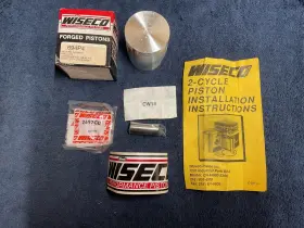 694p4 Wiseco Pro-lite Piston Kit 040 1996 1997 Ktm 250 Dirt Bike 694p4 Wiseco Pro-lite Piston Kit 040 1996 1997 Ktm 250 Dirt Bike