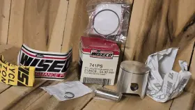 741ps Wiseco Kawasaki Kx125 1999 2000 Pro-lite Piston Kit Std Bore 54mm Nib New