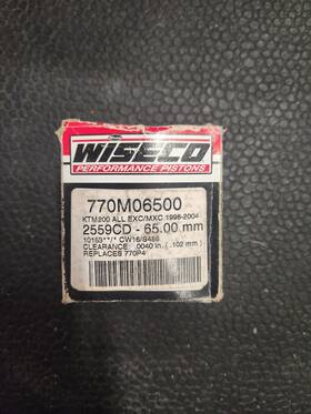 Wiseco 770m06500 Ktm200 Piston 65mm