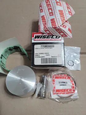 770m06600 Wiseco 770p8 Nos 2.00 Mm Over Bore Piston Rings Kit Ktm Exc200 Mxc200 1998 Thru 2005