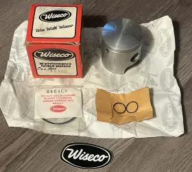 871m08950 Wiseco 871p2 Nos Piston Kit 1982-2001 Honda Cr480r Cr500r 89.50mm .50mm O/s 351p2