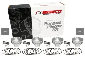 C06g3nnsr0 Wiseco Hayabusa 99-24 Hi-performance Forged Piston 84mm Kit With Connecting Rods