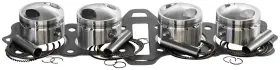 Ck162 Wiseco Top End Kit - 1.00mm Oversize To 76.00mm 13.5 1 Compression Motorcycle