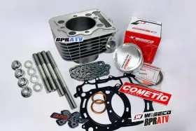 400ex-cyl89 Wiseco Cometic Gaskets Bpratv Titanium Honda Trx400ex Xr 400 Xr400 Big Bore 89mm 440cc 12.5 Piston Top Engine Rebuild Kit
