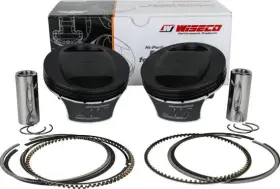 Ez60rvq3hg Wiseco Black Edition Piston Kit 9.6 1 3.875 Std Bore Harley Ultra Limited Cvo 14