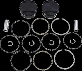 Gwe9e1uep5 Wiseco Piston Kit 4.016in Bore 11.0.1 Harley Fat Boy S 114 18-20