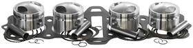 Wiseco K1123 Top End Kit - 2.00mm Oversize To 72.00mm 10.25 1 Compression Motorcycle