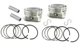 K1662 Wiseco Sportster 1100/1200 Evo Piston Kit 9 1/flat .020 Inch 3.518 Bore