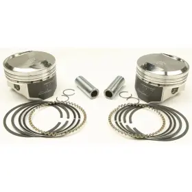 K1668 Wiseco - Powersports V-twin Piston Kit 1340 Evo Big Twin 10 1 Compression