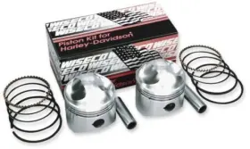 K1669 Wiseco K Piston Kit 80ci. Domed - .040 Inch Oversize To 3.538 10 1