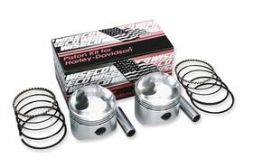Wiseco K1735 K Piston Kit 88ci. Domed - Standard Bore 3.8125 Inch 10.5 1 Compression