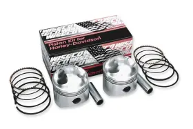 3.8125 Wiseco K1735 K Piston Kit 88ci. Domed - Standard Bore Inch 10.5 1 Compression