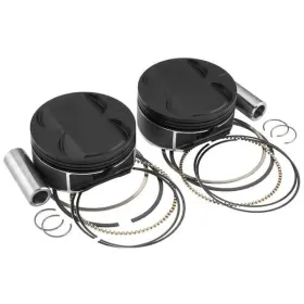 4.2cc Wiseco K2784 - Black Edition Piston Kit 107 Inch Positive 3.937