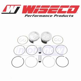 Wiseco Mn/a4v4 Tracker Series Piston Kit For 1999-2006 Harley Davidson Fltri Road Vp