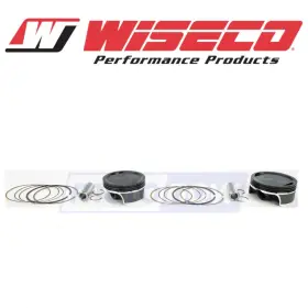 Qq66 Wiseco Mn/qq66 Black Edition Piston Kit For 2007-2016 Harley Davidson Fxdb Street Xx