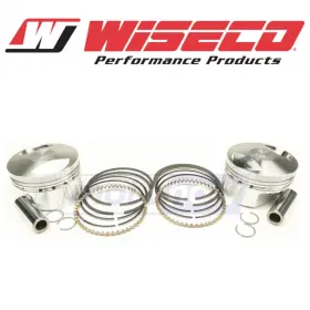 Wa60 Wiseco Mn/wa60 K Piston Kit For 1988-2003 Harley Davidson Xlh1200 - Engine Pistons Pe