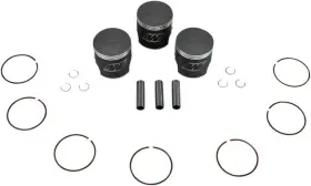 K107 Wiseco Piston Pistons 1.0mm Over 72.00mm For Kawasaki H2 Mach Iv 1972-1975