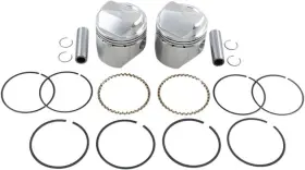 K1604 Wiseco Piston Pistons .040 Inch Over 3.228 10 1 Harley Davidson Sportster