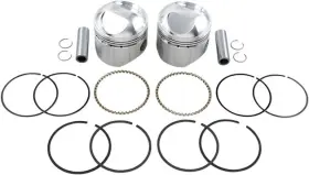 K1608 Wiseco Piston Pistons .030 Inch Over 3.467 9 1 Harley Davidson