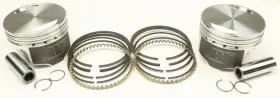 K1643 Wiseco Piston Pistons .030 Inch Over 3.528 8.5 1 #k1643 Harley Davidson