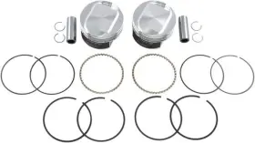 K1748 Wiseco Piston Pistons .020 Inch Over 3.518 10.5 1 Harley Davidson Sportster