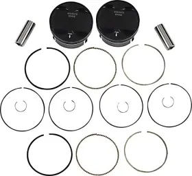 K2802 Wiseco Piston Black Edition Pistons 4.250 Inch 11 1 Harley Davidson