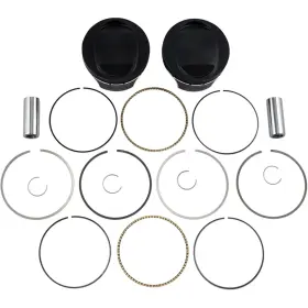 K2793 Wiseco - Powersports Black Edition Piston Kit Tc 103 Cid 10.5 1 .010