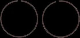 Qm0kug5e13 Wiseco 2-stroke Steel Single Piston Ring Set 84mm For Suzuki Apache 400 72-77