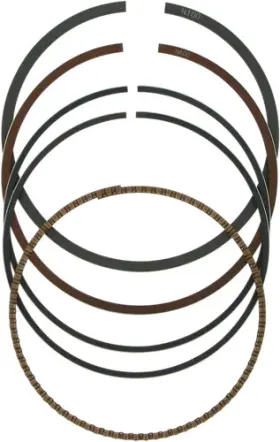 Uqn41d51zl Wiseco 4-stroke Steel Single Piston Ring Set 93mm For Honda Pro Link 500 83-84