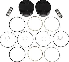 Wiseco Zi1eeg480n Domed Piston Kit 4.075in 0.123inob Harley Street Bob S 114 21-24