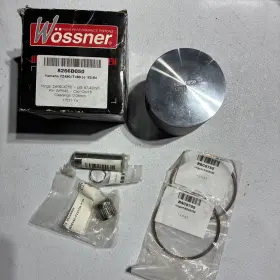 8266d050 Wossner Piston Kit 82-84 Yz490 87.50mm Forged