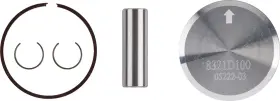 8321d100 Wossner Piston Kit - For 54.95 Mm Yamaha