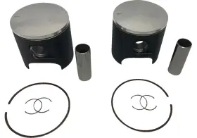 K7073da-2 Wossner Piston Kit - 73.68mm. Hardcoat Anodized 2 Stroke