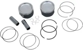 K8877d500-2 Wossner Piston Kit - 5.00mm Oversize To 84.93mm Motorcycle Atv/utv Street Bike