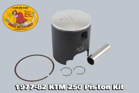 Wossner Pst01- Ktm250 Ktm 250 Reed Motor Piston Kit 71 71.5 72 72.5 Bore Size 1977 - 1982 New