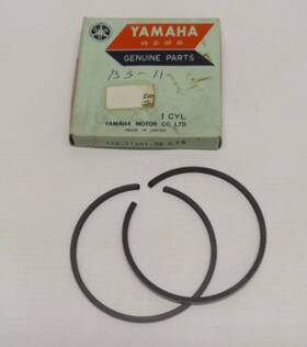 Yamaha 159-11601-30 Nos 1966-1967 Ym1 Ym2 Ym2c Piston Ring Set 0.75 3rd Over