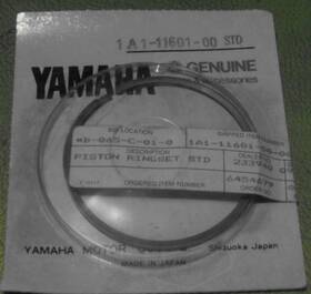 Yamaha 1a1-11601-00 1976-1979 Rd400 Oem Std Piston Ring Set