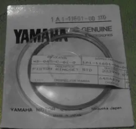 1a1-11601-00 Yamaha 1976-1979 Rd400 Oem Std Piston Ring Set
