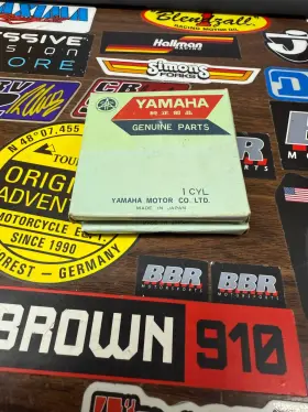 1g9-11611-20-00 Yamaha Piston Ring 1976-77 Yz100 2nd Oversize