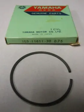 1g9-11611-30 Yamaha 1976-1979 Yz100 Oem 3rd O/s 0.75 Piston Ring