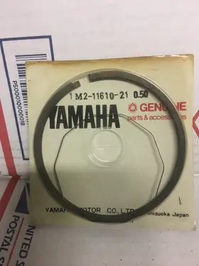 1m2-11610-20-00 Yamaha Genuine Dt400mx Dt400 77-78 Piston Rings 0.50 Mm O/s 1m2-11610-21 Nos