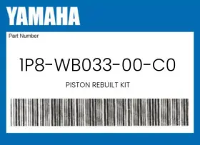 1p8-wb033-00-c0 Yamaha Genuine Piston Rebuilt Kit -