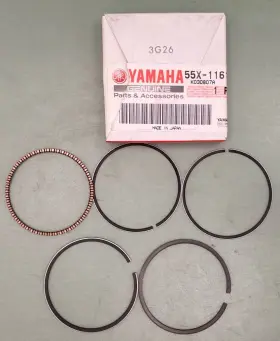 22k-11610-01-00 Yamaha New Genuine 55x-11610-00 Piston Ring Set Supersedes