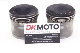 256-11631-02-96 Yamaha 71 Xs1b Xs650 Oem Engine Motor Block Pistons R8.bx2