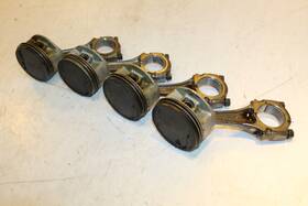 Yamaha 26h-11650-00-00 2006 Royal Star Xvz 1300 Engine Motor Block Pistons Connecting Rods