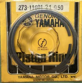 273-11601-21 Yamaha New Genuine Piston Ring Set 0.50