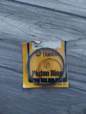 Yamaha 275-11601-40 1969-1971 Rt1 Rt360 1.00mm Piston Ring Set Nos