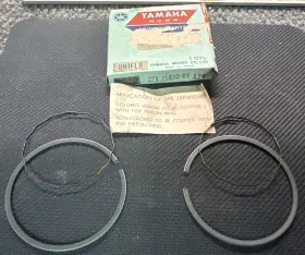 278-11610-01-00 Yamaha Nos New Genuine Oem Piston Ring Kit